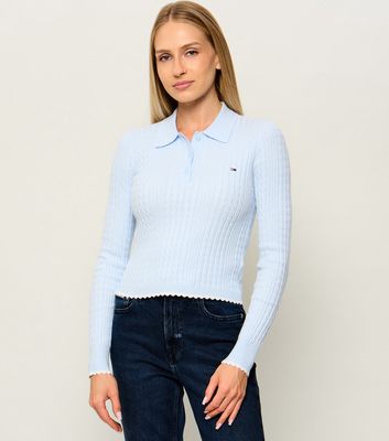Sweter damski zimowy Tommy Jeans ze sklepu: Gomez Fashion Store w kategorii: Swetry damskie - zdjęcie 874714-BD9-10338_TM265W00006447V