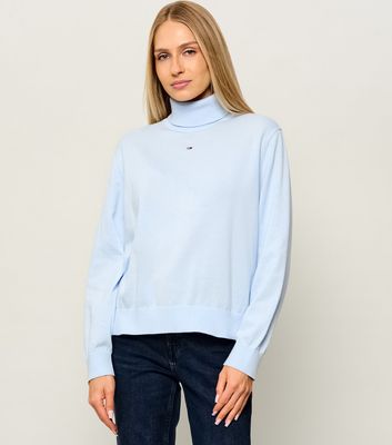 Sweter damski casual Tommy Jeans ze sklepu: Gomez Fashion Store w kategorii: Swetry damskie - zdjęcie 874714-BD9-10338_TM265W00006647V