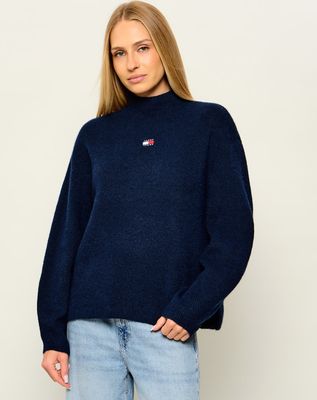 Sweter damski zimowy Tommy Jeans ze sklepu: Gomez Fashion Store w kategorii: Swetry damskie - zdjęcie 874714-BD9-10338_TM265W000072072