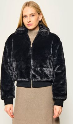 Futro damskie jesienne Tommy Jeans ze sklepu: Gomez Fashion Store w kategorii: Futra damskie
