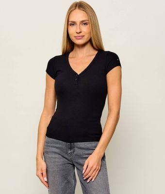 Bluzka damska Tommy Jeans ze sklepu: Gomez Fashion Store w kategorii: Bluzki damskie - zdjęcie 874714-BD9-10338_TM265W000089D44