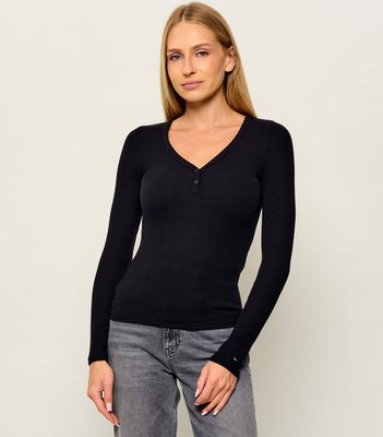 Bluzka damska Tommy Jeans ze sklepu: Gomez Fashion Store w kategorii: Bluzki damskie - zdjęcie 874714-BD9-10338_TM265W000091D44