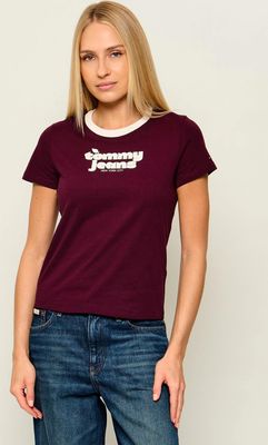 Bluzka damska młodzieżowa Tommy Jeans ze sklepu: Gomez Fashion Store w kategorii: Bluzki damskie - zdjęcie 874714-BD9-10338_TM265W00009550V