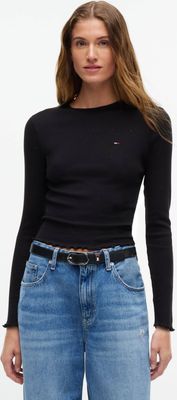 Bluzka damska casual Tommy Jeans ze sklepu: Gomez Fashion Store w kategorii: Bluzki damskie - zdjęcie 874714-BD9-10338_TM265W000099D44