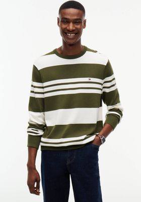 Sweter męski młodzieżowy Tommy Hilfiger ze sklepu: Gomez Fashion Store w kategorii: Swetry męskie - zdjęcie 874714-BD9-10338_TH265M000004K39