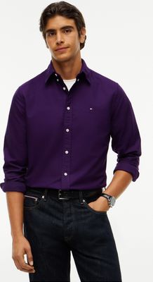 Koszula męska z kołnierzykiem button down Tommy Hilfiger ze sklepu: Gomez Fashion Store w kategorii: Koszule męskie - zdjęcie 874714-BD9-10338_TH265M00000513Q