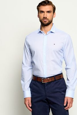 Tommy Hilfiger - Koszula męska na wiosnę ze sklepu: Gomez Fashion Store w kategorii: Koszule męskie - zdjęcie 874714-BD9-10338_TH265M000007K30
