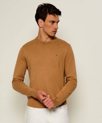 Tommy Hilfiger - Sweter męski casualowy ze sklepu: Gomez Fashion Store w kategorii: Swetry męskie - zdjęcie 874714-BD9-10338_TH265M00001017Q