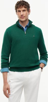 Sweter męski casualowy Tommy Hilfiger ze sklepu: Gomez Fashion Store w kategorii: Swetry męskie - zdjęcie 874714-BD9-10338_TH265M000011G73