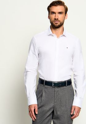 Tommy Hilfiger - Koszula męska z klasycznym kołnierzykiem ze sklepu: Gomez Fashion Store w kategorii: Koszule męskie - zdjęcie 874714-BD9-10338_TH265M000037D97
