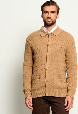 Sweter męski zimowy casualowy Tommy Hilfiger ze sklepu: Gomez Fashion Store w kategorii: Swetry męskie - zdjęcie 874714-BD9-10338_TH265M000048O25