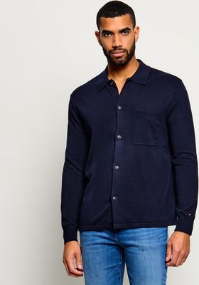 Sweter męski na zimę casual Tommy Hilfiger ze sklepu: Gomez Fashion Store w kategorii: Swetry męskie - zdjęcie 874714-BD9-10338_TH265M000076F23
