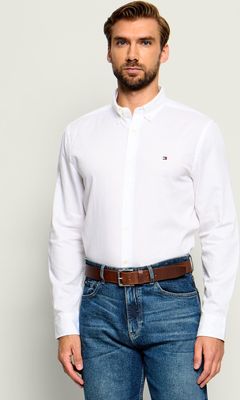 Koszula męska z klasycznym kołnierzykiem Tommy Hilfiger ze sklepu: Gomez Fashion Store w kategorii: Koszule męskie - zdjęcie 874714-BD9-10338_TH265M000082D96