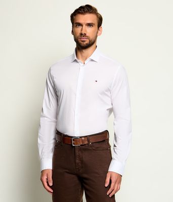 Tommy Hilfiger - Koszula męska elegancka ze sklepu: Gomez Fashion Store w kategorii: Koszule męskie - zdjęcie 874714-BD9-10338_TH265M000084D96