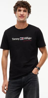 T-shirt męski Tommy Hilfiger ze sklepu: Gomez Fashion Store w kategorii: T-shirty męskie - zdjęcie 874714-BD9-10338_TH265M000085D12