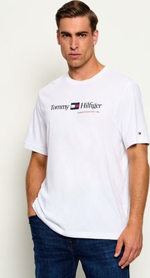 T-shirt męski na wiosnę Tommy Hilfiger ze sklepu: Gomez Fashion Store w kategorii: T-shirty męskie - zdjęcie 874714-BD9-10338_TH265M000085D96