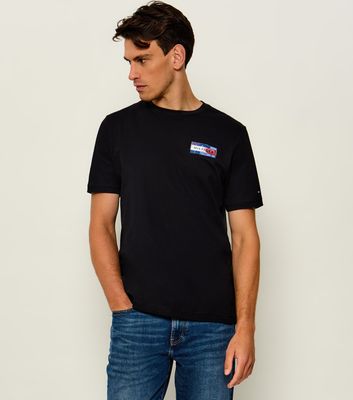 T-shirt męski casual Tommy Hilfiger ze sklepu: Gomez Fashion Store w kategorii: T-shirty męskie - zdjęcie 874714-BD9-10338_TH265M000086D12