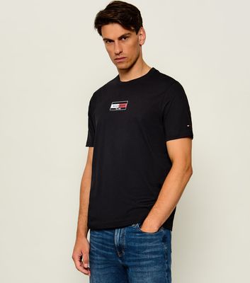 Tommy Hilfiger - T-shirt męski casual ze sklepu: Gomez Fashion Store w kategorii: T-shirty męskie - zdjęcie 874714-BD9-10338_TH265M000087D12