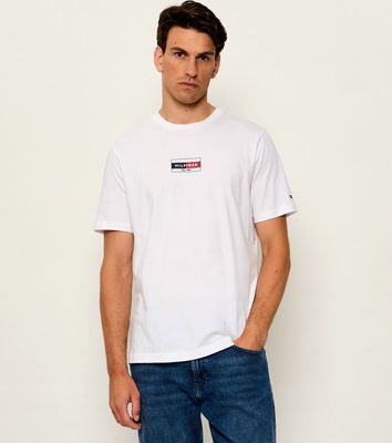 T-shirt męski casual Tommy Hilfiger ze sklepu: Gomez Fashion Store w kategorii: T-shirty męskie - zdjęcie 874714-BD9-10338_TH265M000087D96