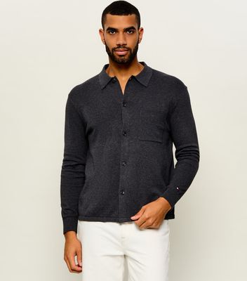 Sweter męski casual Tommy Hilfiger ze sklepu: Gomez Fashion Store w kategorii: Swetry męskie - zdjęcie 874714-BD9-10338_TH265M000076O47