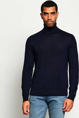 Sweter męski casualowy Tommy Hilfiger ze sklepu: Gomez Fashion Store w kategorii: Swetry męskie - zdjęcie 874714-BD9-10338_TH265M000093F23