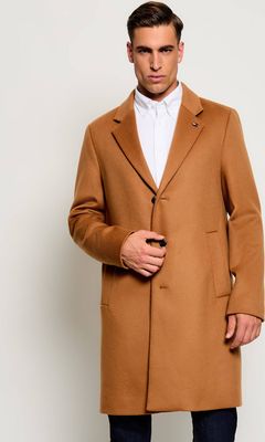 Płaszcz męski jesienny Tommy Hilfiger ze sklepu: Gomez Fashion Store w kategorii: Płaszcze męskie - zdjęcie 874714-BD9-10338_TH265M00009510Q