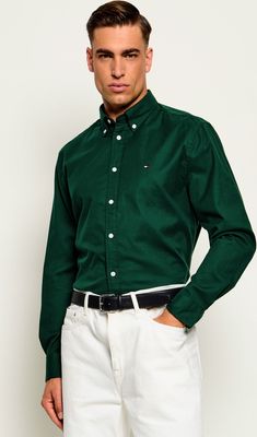 Tommy Hilfiger - Koszula męska casualowa ze sklepu: Gomez Fashion Store w kategorii: Koszule męskie - zdjęcie 874714-BD9-10338_TH265M000101L62