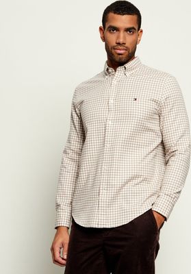 Koszula męska z klasycznym kołnierzykiem Tommy Hilfiger ze sklepu: Gomez Fashion Store w kategorii: Koszule męskie - zdjęcie 874714-BD9-10338_TH265M000104L84