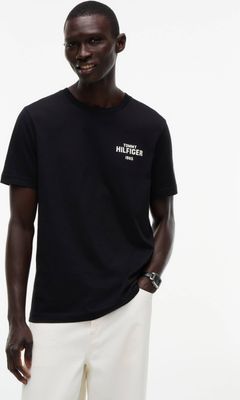 T-shirt męski casual Tommy Hilfiger ze sklepu: Gomez Fashion Store w kategorii: T-shirty męskie - zdjęcie 874714-BD9-10338_TH265M000106D12