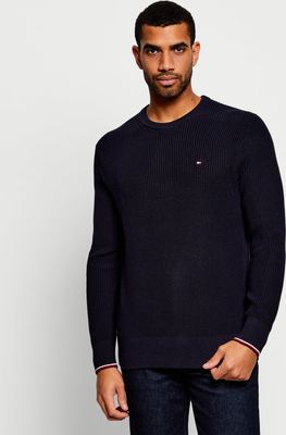 Sweter męski zimowy Tommy Hilfiger ze sklepu: Gomez Fashion Store w kategorii: Swetry męskie - zdjęcie 874714-BD9-10338_TH265M000107F23
