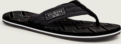 Klapki męskie na lato Tommy Hilfiger ze sklepu: Gomez Fashion Store w kategorii: Klapki męskie - zdjęcie 874714-BD9-10338_TH265M000127D12