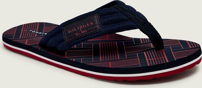 Klapki męskie na lato Tommy Hilfiger ze sklepu: Gomez Fashion Store w kategorii: Klapki męskie - zdjęcie 874714-BD9-10338_TH265M000127F23