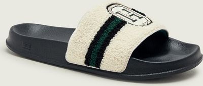 Klapki męskie na lato Tommy Hilfiger ze sklepu: Gomez Fashion Store w kategorii: Klapki męskie - zdjęcie 874714-BD9-10338_TH265M000131L35