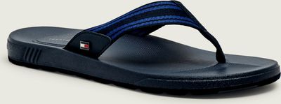 Klapki męskie na lato Tommy Hilfiger ze sklepu: Gomez Fashion Store w kategorii: Klapki męskie - zdjęcie 874714-BD9-10338_TH265M000132F23