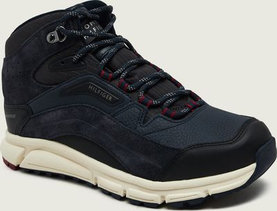 Buty trekkingowe męskie na zimę Tommy Hilfiger ze sklepu: Gomez Fashion Store w kategorii: Buty trekkingowe męskie - zdjęcie 874714-BD9-10338_TH265M000136F23