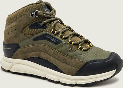 Buty trekkingowe męskie zimowe Tommy Hilfiger ze sklepu: Gomez Fashion Store w kategorii: Buty trekkingowe męskie - zdjęcie 874714-BD9-10338_TH265M000136F62