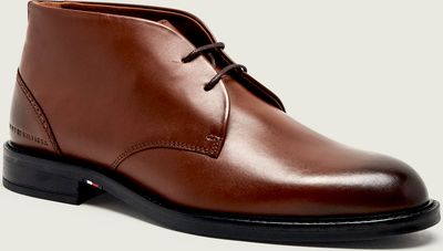 Buty zimowe męskie na zimę Tommy Hilfiger ze sklepu: Gomez Fashion Store w kategorii: Buty zimowe męskie - zdjęcie 874714-BD9-10338_TH265M000154J48
