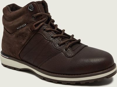 Buty trekkingowe męskie na zimę Tommy Hilfiger ze sklepu: Gomez Fashion Store w kategorii: Buty trekkingowe męskie - zdjęcie 874714-BD9-10338_TH265M000165H46