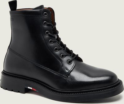 Buty zimowe męskie na zimę Tommy Hilfiger ze sklepu: Gomez Fashion Store w kategorii: Buty zimowe męskie - zdjęcie 874714-BD9-10338_TH265M000171D12