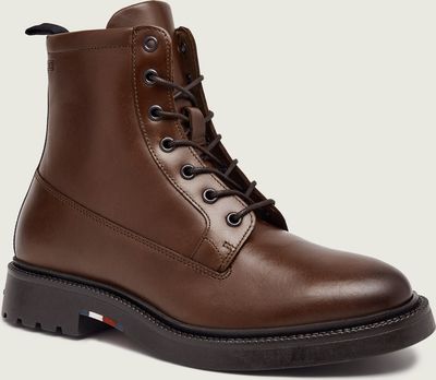 Buty zimowe męskie na zimę Tommy Hilfiger ze sklepu: Gomez Fashion Store w kategorii: Buty zimowe męskie - zdjęcie 874714-BD9-10338_TH265M000171J48