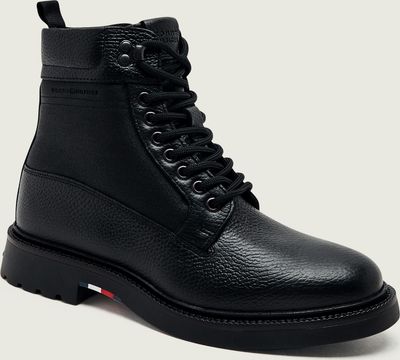 Buty zimowe męskie na zimę Tommy Hilfiger ze sklepu: Gomez Fashion Store w kategorii: Buty zimowe męskie - zdjęcie 874714-BD9-10338_TH265M000173D12