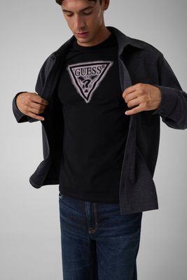 T-shirt męski na wiosnę Guess ze sklepu: Gomez Fashion Store w kategorii: T-shirty męskie - zdjęcie 874714-BD9-10338_GJ265M000006058