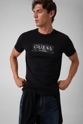 T-shirt męski na wiosnę Guess ze sklepu: Gomez Fashion Store w kategorii: T-shirty męskie - zdjęcie 874714-BD9-10338_GJ265M000009058