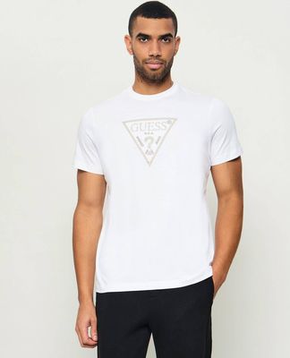 Guess - T-shirt męski wiosenny ze sklepu: Gomez Fashion Store w kategorii: T-shirty męskie - zdjęcie 874714-BD9-10338_GJ265M000012F11