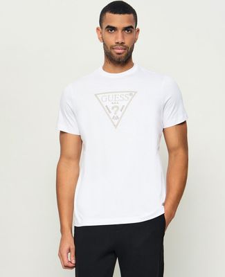 Guess - T-shirt męski wiosenny ze sklepu: Gomez Fashion Store w kategorii: T-shirty męskie - zdjęcie 874714-BD9-10338_GJ265M000012F11
