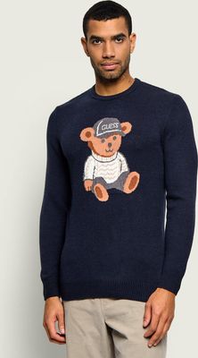 Sweter męski Guess ze sklepu: Gomez Fashion Store w kategorii: Swetry męskie - zdjęcie 874714-BD9-10338_GJ265M000026B07