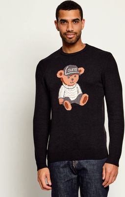 Sweter męski na zimę Guess ze sklepu: Gomez Fashion Store w kategorii: Swetry męskie - zdjęcie 874714-BD9-10338_GJ265M000026058