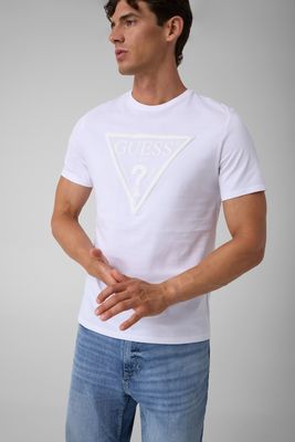T-shirt męski wiosenny w stylu młodzieżowym Guess ze sklepu: Gomez Fashion Store w kategorii: T-shirty męskie - zdjęcie 874714-BD9-10338_GJ265M000038F11