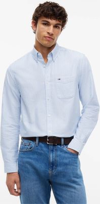 Koszula męska na wiosnę Tommy Jeans ze sklepu: Gomez Fashion Store w kategorii: Koszule męskie - zdjęcie 874714-BD9-10338_TM265M000063D66