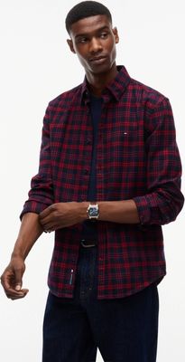 Koszula męska z kołnierzykiem button down Tommy Jeans ze sklepu: Gomez Fashion Store w kategorii: Koszule męskie - zdjęcie 874714-BD9-10338_TM265M000068F33